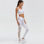 2 piece Top Leggings Yoga Set