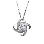 Mother Daughter Necklace with card