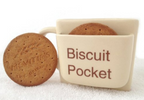 biscuit pocket Ceramic cup