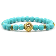 Golden lion matte bracelet
