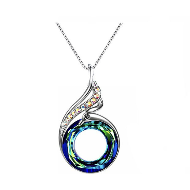 Peacock Gradient Necklace