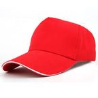 plain cotton baseballcap