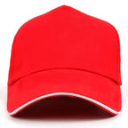 plain cotton baseballcap