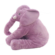 Elephant plush pillow