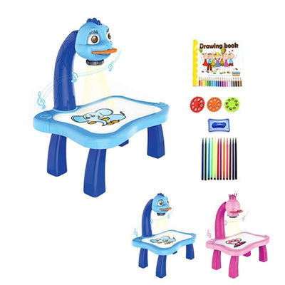 Kid's Projection Painting Table