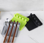 multi function kitchen spatula rack