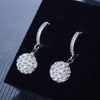 Zircon Diamond Ball Earrings