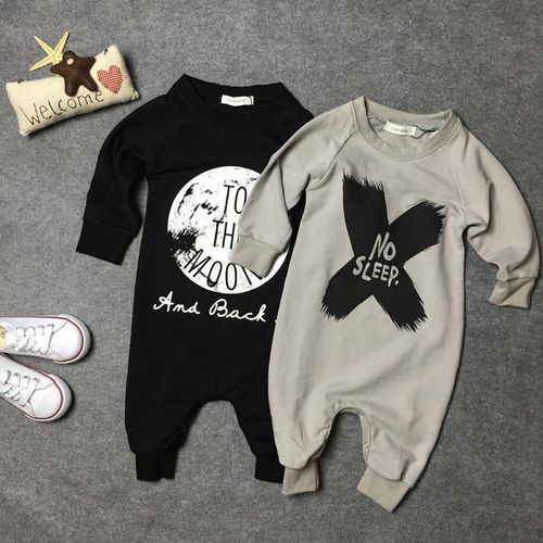 No Sleep Baby Romper