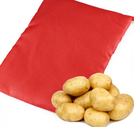 Red Washable Potato Microwave bag
