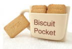 biscuit pocket Ceramic cup