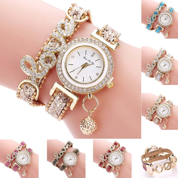 Love Bracelet Wrist Watch