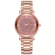 Rose Gold Quartz Wrist Watch