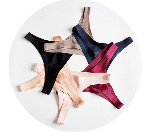 Silk plain Thong