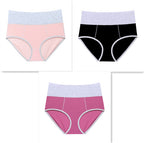 Multi-size High Waist Cotton Panties