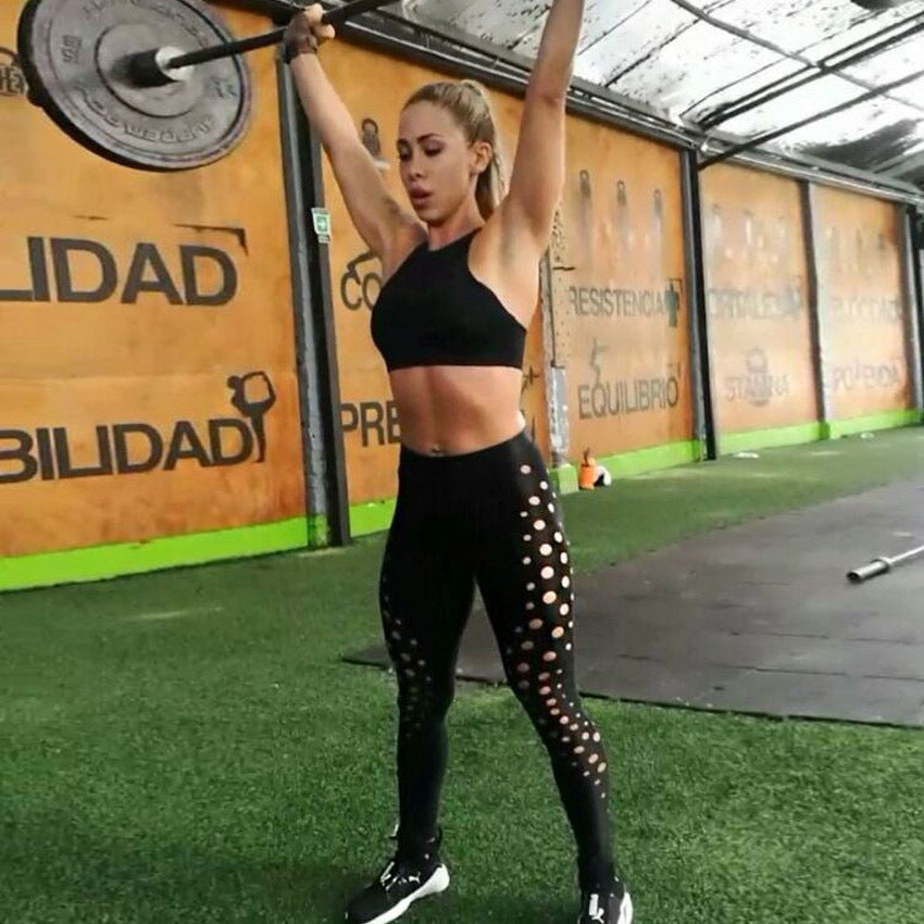 Round Hole Leggings