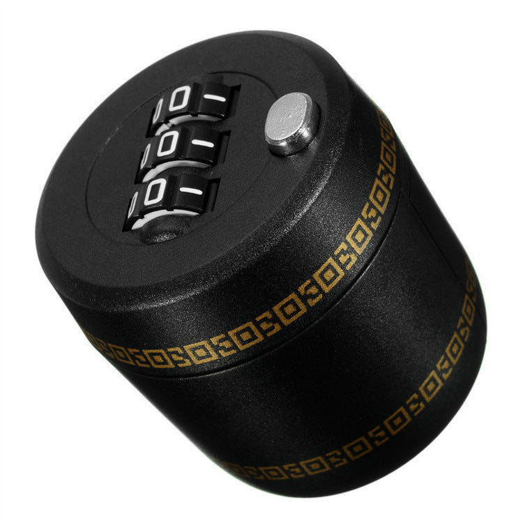 Three digit plastic small password seal red wine bottle lock