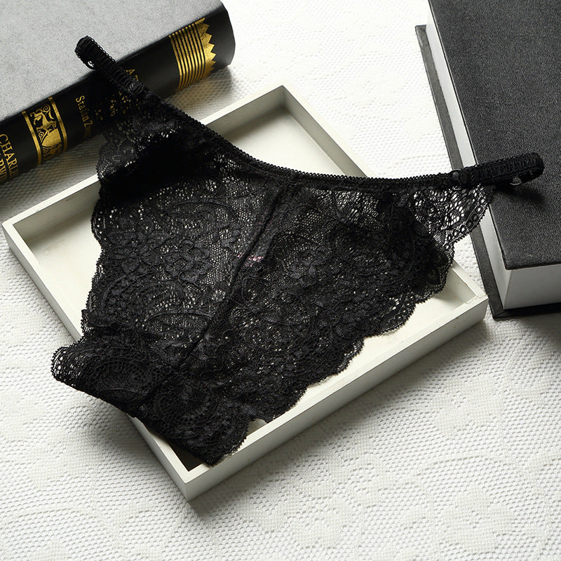 Lace trackless underwear