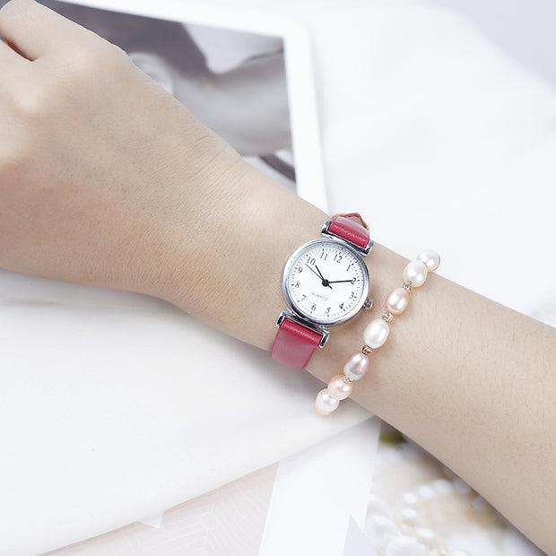 Fine-Belt Dial Wrist Watch