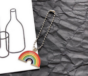 Rainbow chain necklace
