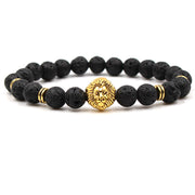 Golden lion matte bracelet