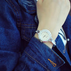 Steel Band Wrist Watch