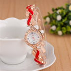 Leaf Bracelet Wrist Watch