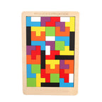 Wooden Tetris Puzzle Toy