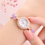 Leaf Bracelet Wrist Watch