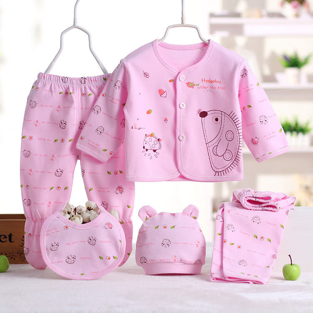 New Born Cotton Baby Underwear Set