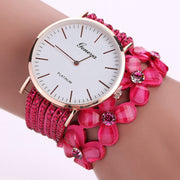 Geneva Flower Wrist Watch