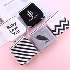 cotton stripes cactus print under wear