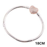 zircon snake bone bracelet