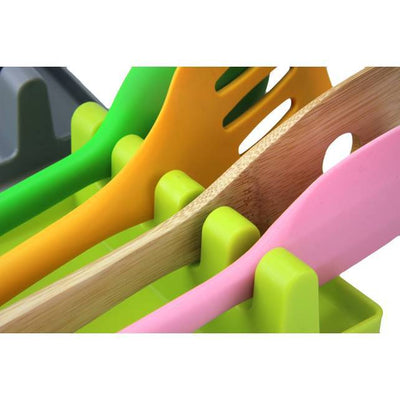 multi function kitchen spatula rack
