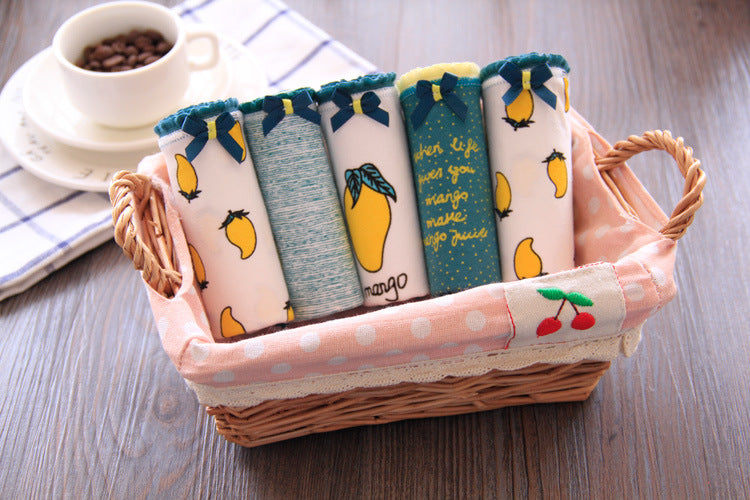cotton print cute underwear