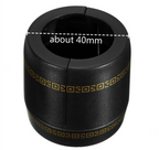 Three digit plastic small password seal red wine bottle lock