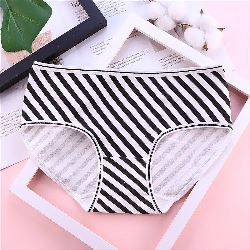 cotton stripes cactus print under wear