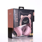 Cute Cat Ear Bluetooth Headphone