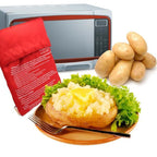 Red Washable Potato Microwave bag