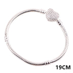 zircon snake bone bracelet