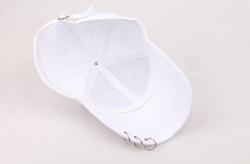 three ring pin baseball cap