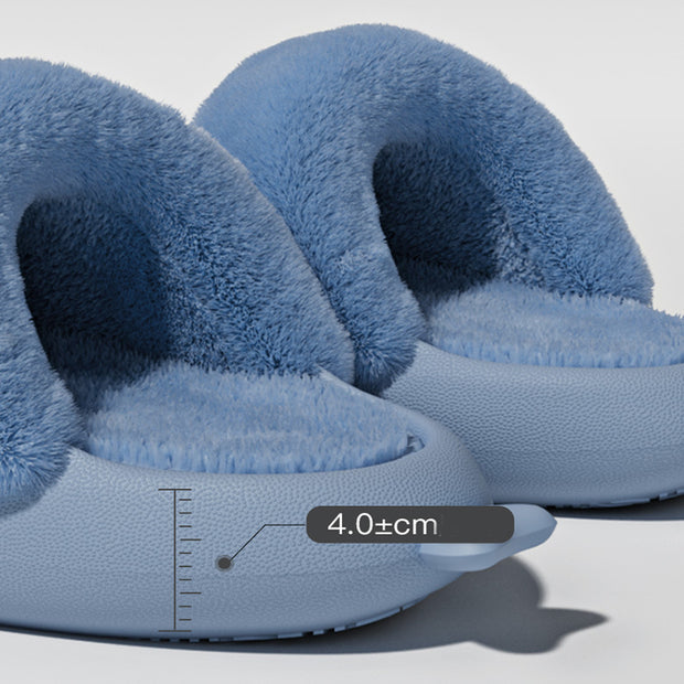 Detachable Winter Shark Slippers