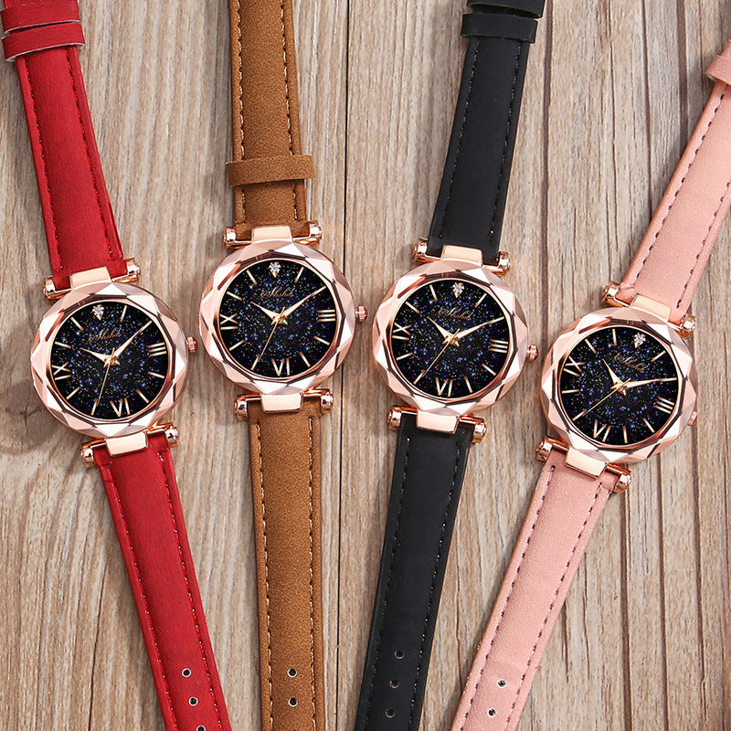 Frosted Belt Wrist Watch