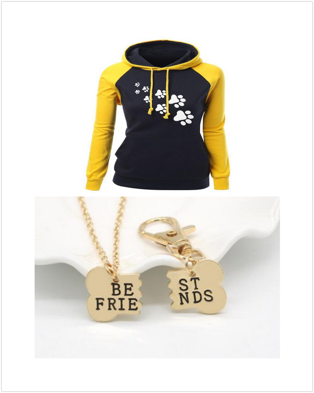 Doggie Paw Comfy Hoodie