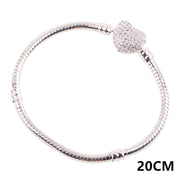 zircon snake bone bracelet