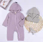 Dinosaur Hoodie Baby Romper