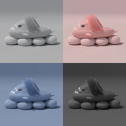 Detachable Winter Shark Slippers