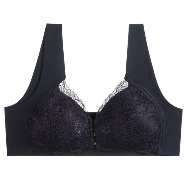 Seamless no steel lace bra