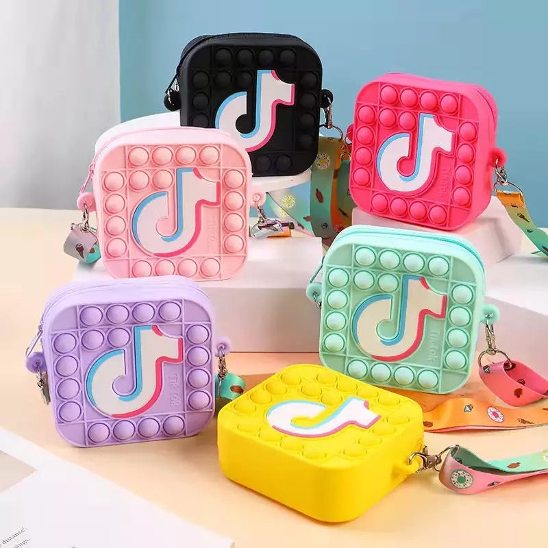 Silicone Children Tiktok Bag