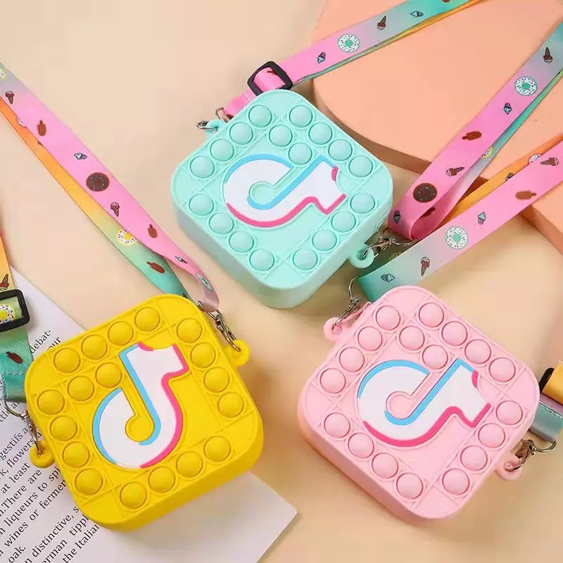 Silicone Children Tiktok Bag