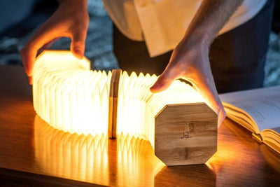 Smart Wood Folding Light
